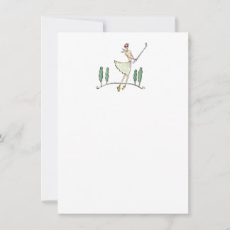Lulu Notes/Golf Outing / 4,5 x 6,25-platta kort