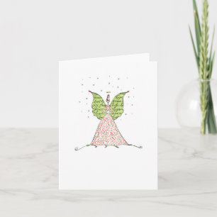 Lulu Notes/Helgdag Angel Dove 4 x 5.6-anteckningsk Anteckningskort