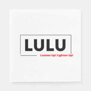 LULU PAPPERSSERVETT