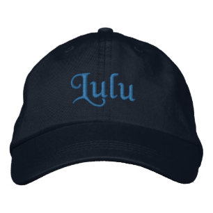 Lulu Personlig Embroired Baseball Cap Broderad Keps