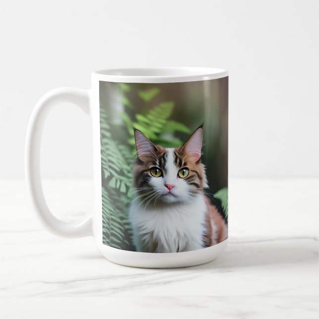 Lulu, Ragdoll Cat, kaffe Mugg (Vänster)
