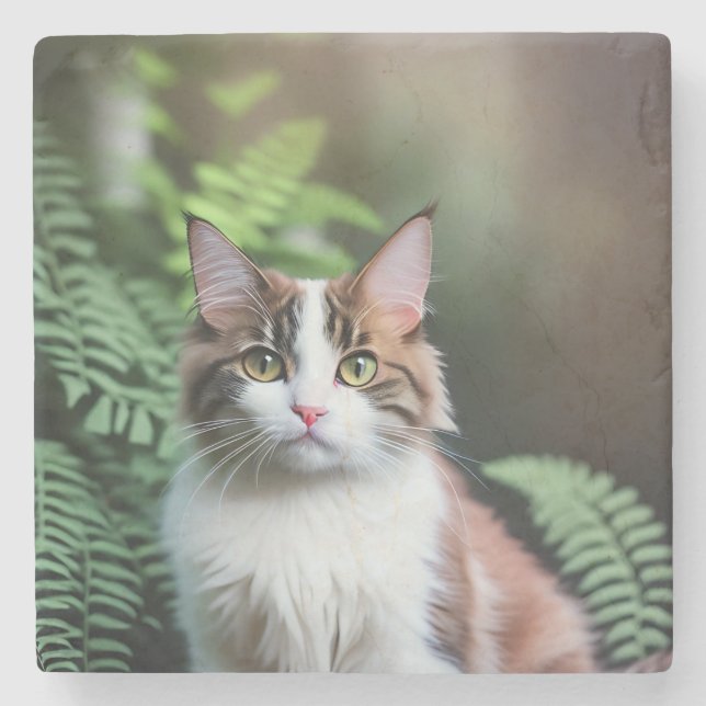 Lulu, Ragdoll Cat, Stone Underlägg (Framsidan)