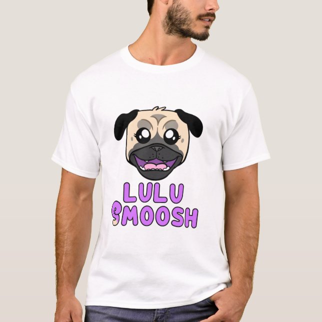 Lulu Smoosh Logotyp Tshirt T Shirt (Framsida)