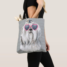 Lulu the Lhasa Tygkasse