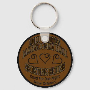 Lulu Whites House New Orleans Keychain Nyckelring