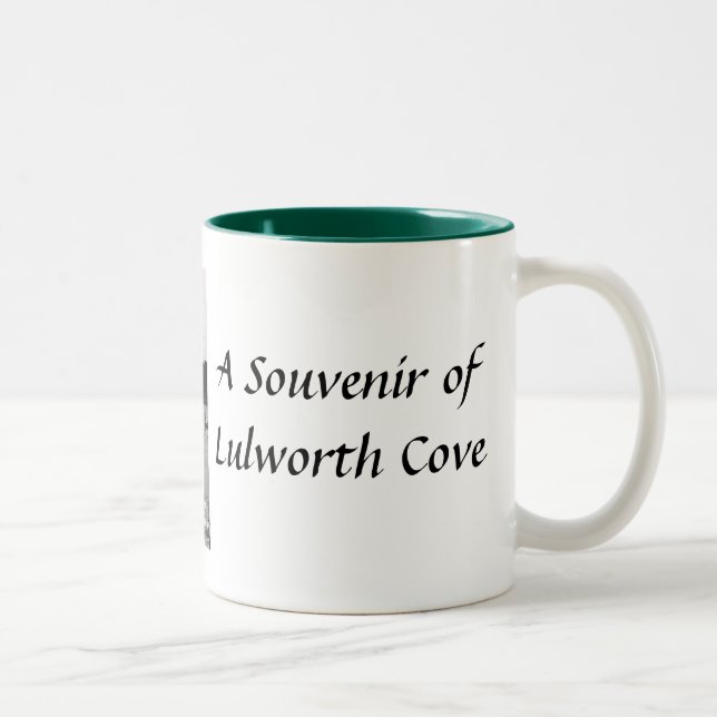 Lulworth Cove Souvenir Mugg (Höger)