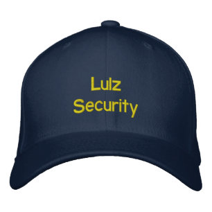 Lulz Security Hat Broderad Keps