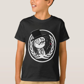 LulzSec anonym logotyp T-shirt