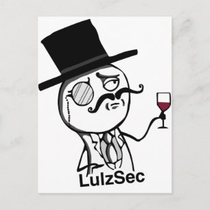 LulzSec Vykort