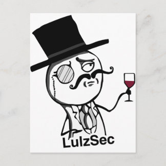 LulzSec Vykort