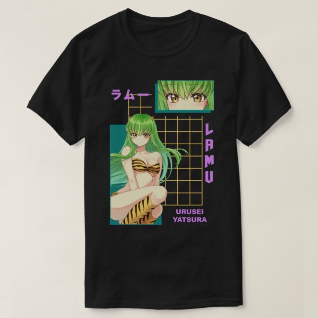 Lum Urusei Yatsura anime150 T Shirt (Design framsida)