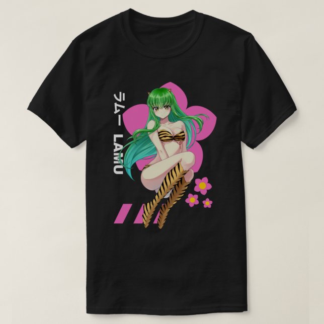 Lum Urusei Yatsura anime155 T Shirt (Design framsida)