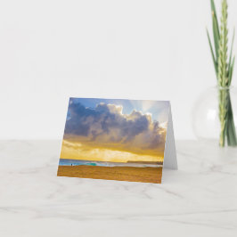 Lumahai Beach, Kauai, Hawaii Anteckningskort