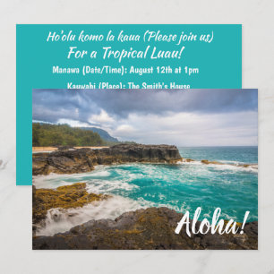 Lumaha'i Beach, Kauai, Hawaii Inbjudningar
