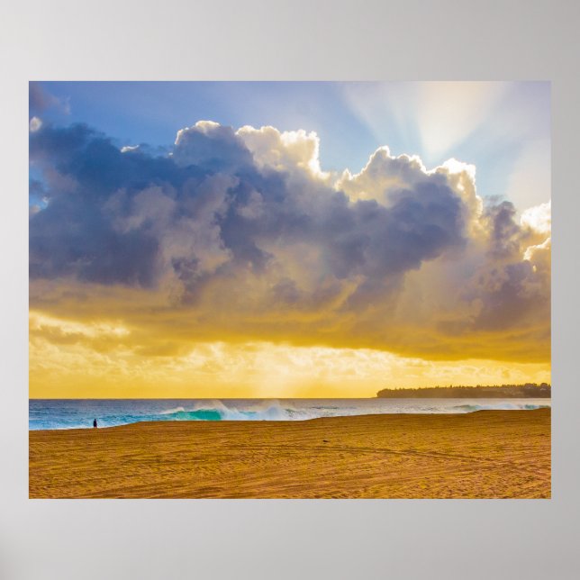 Lumahai Beach, Kauai, Hawaii Poster (Framsidan)