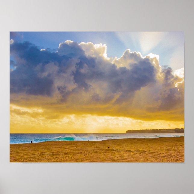 Lumahai Beach, Kauai, Hawaii Poster (Framsidan)