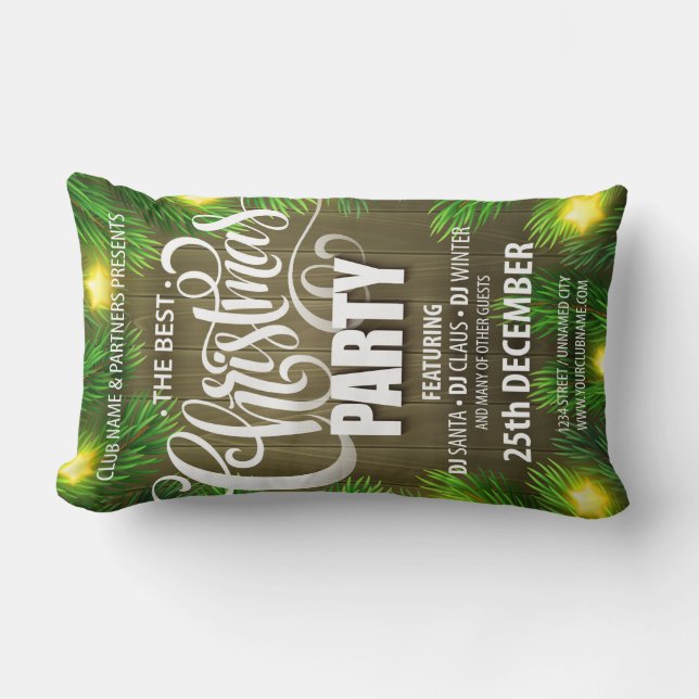 Lumbalfyllning 13 tum x 21 tum lumbarkudde (Framsida)