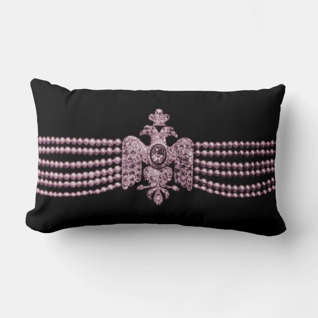 Lumbar 13x21 för ~ för Cartierr smyckenarmband Lumbarkudde (Framsida)