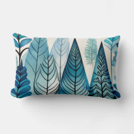 Lumbar blue Julgranar Lumbarkudde