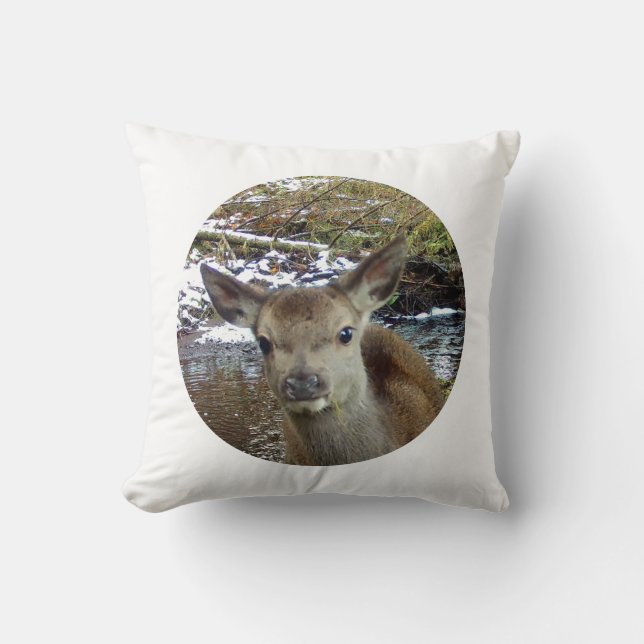 Lumbar Cushion Reversibel Baby Hjort Kudde (Framsida)