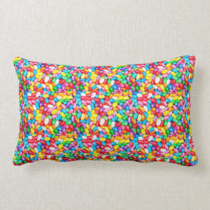 LUMBAR PILLOW HAR **LODOR AV JELLY BEANS" LUMBARKUDDE