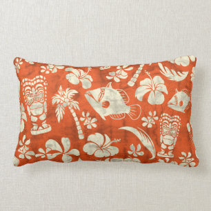 Lumbaren för Batik för den Makapuu stranden kudder Lumbarkudde