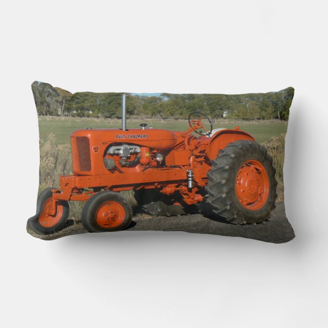 Lumbaren för den Allis Chalmers traktorsommaren Lumbarkudde (Framsida)