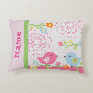 Lumbaren för den Nojo love birdsbarnkammare kudder Prydnadskudde