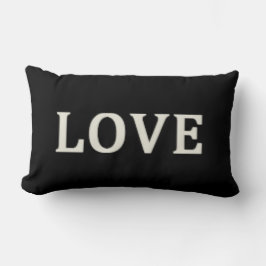 Lumbaren för kärlek kudder alltid lumbarkudde