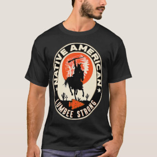 Lumbee Tribe Native Indian Pride Art Deco T Shirt