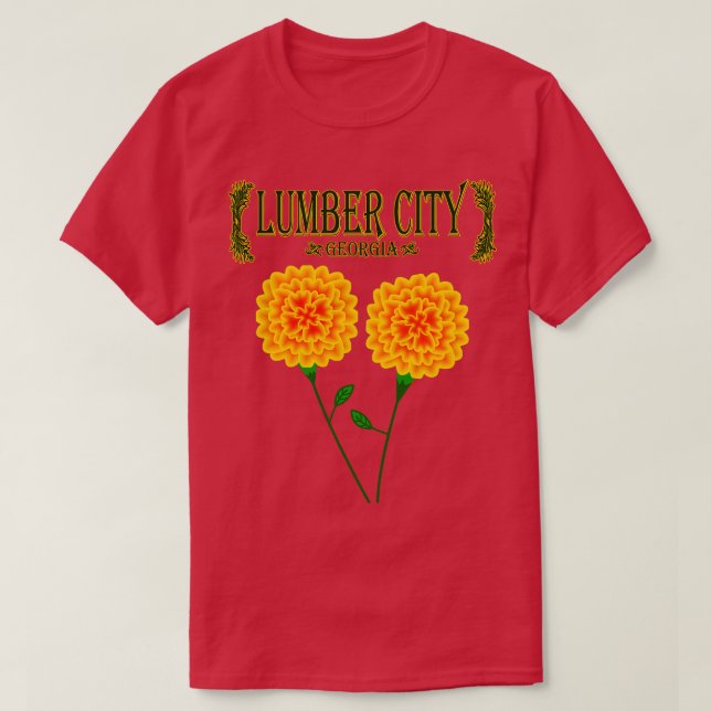 Lumber City Georgia TShirt 1 T Shirt (Design framsida)