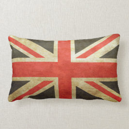 Lumber Cushion - Förenade kungarikets Flagga för V Lumbarkudde