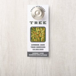 *~* Lumber Jack i TRÄD QR Träd-servicedörr