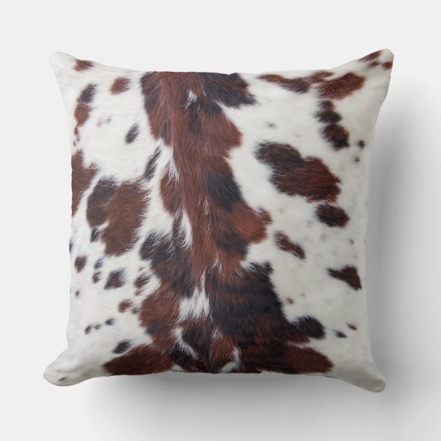 Lumber och Throw Cushions Cushions - Cowhide Kudde (Framsida)