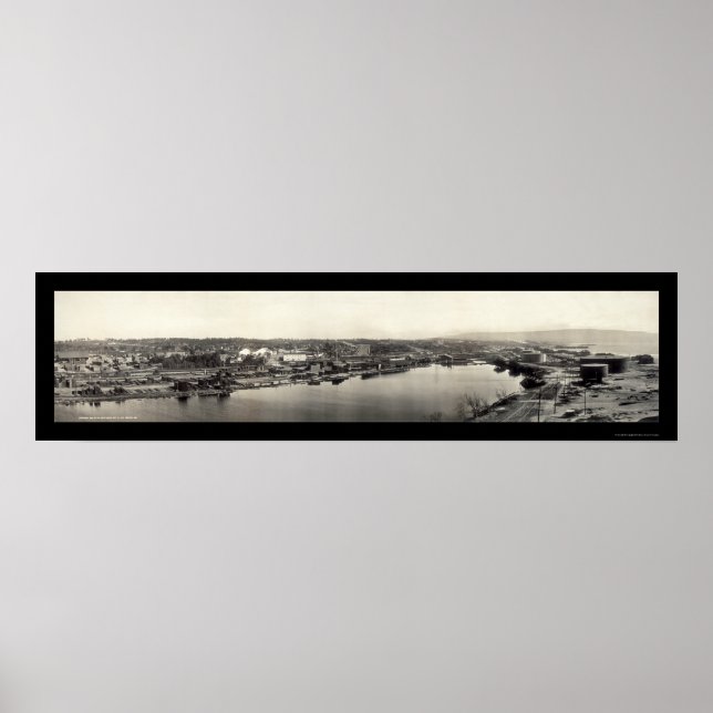 Lumber Redondo Beach Photo 1909 Poster (Framsidan)