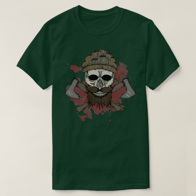 Lumber Skull T Shirt (Design framsida)