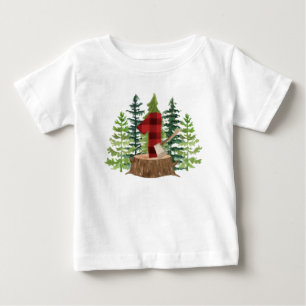 Lumberjack 1:a födelsedag Buffalo Play T Shirt