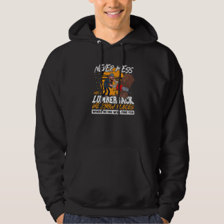 Lumberjack är aldrig med en lumberjack-träarbetar hoodie