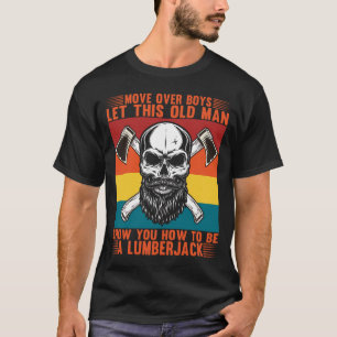 Lumberjack Art Woodcutter Forester Manar T Shirt