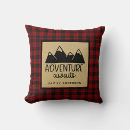 Lumberjack Äventyr Awaits Decor Personlig Kudde