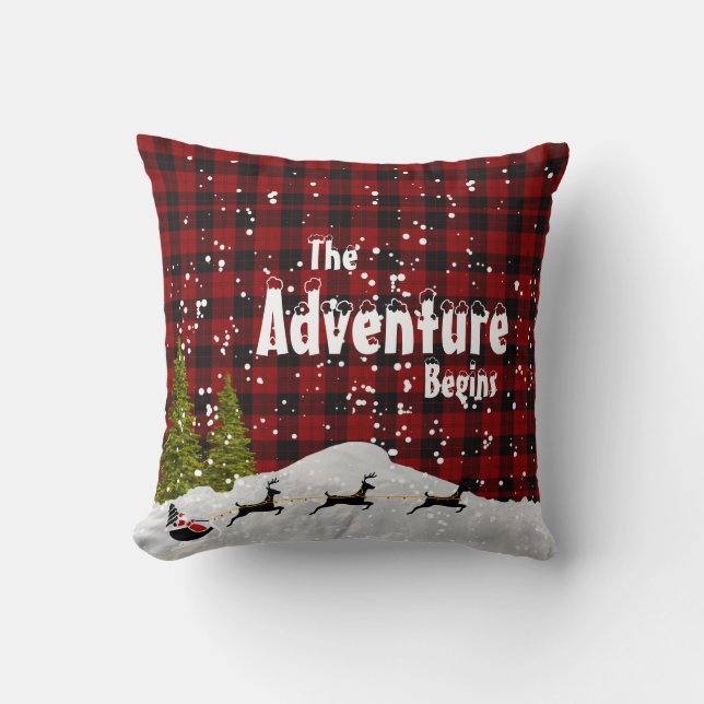 Lumberjack Äventyr påbörjar julen med namnet Kudde (Framsida)