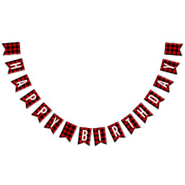 Lumberjack Birthday Play Vimplar