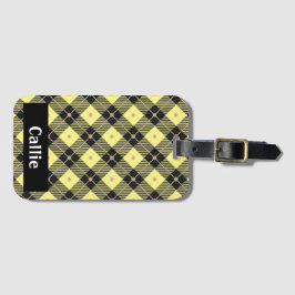 Lumberjack Black & Gult Play Bagagebricka