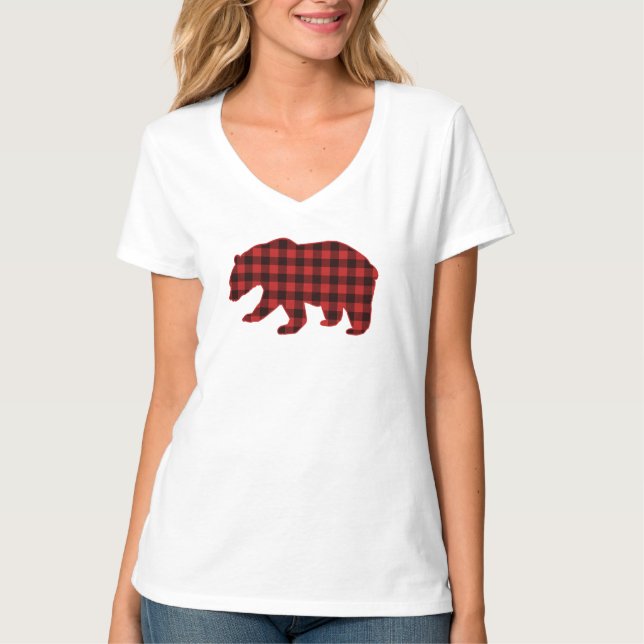 Lumberjack Buffalo Play Jullburk T Shirt (Framsida)