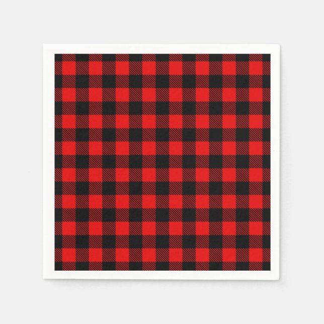 Lumberjack Buffalo Rutyger Pappersservett (Framsidan)