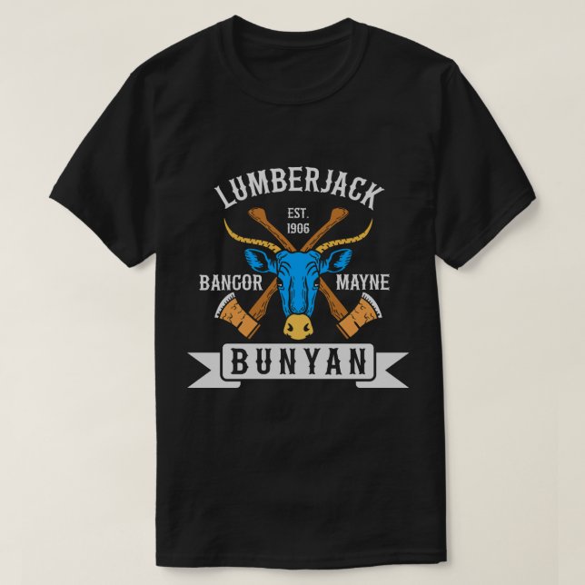 Lumberjack Bunyan T Shirt (Design framsida)