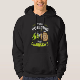 Lumberjack Det är inte att ta hand om Chainsåg Log Hoodie