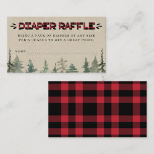 Lumberjack Flanalsdiaper Raffle Card Tilläggskort