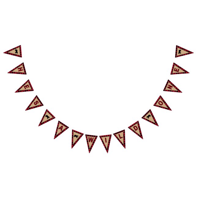 Lumberjack första födelsedagen, Vild ett Vimplar (Alla)