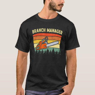 Lumberjack Gren Manager Vintage Logger Arborist T Shirt